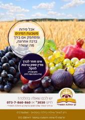 אכל פירות משבעת המינים ומסתפק אם בירך ברכה אחרונה, מה יעשה?