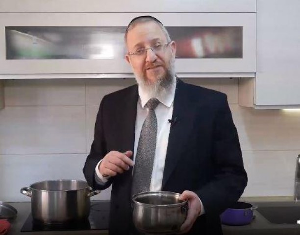 כל ההלכות החשובות בהכשרת המטבח בהדגמה מצולמת, שלא תפספסו - הרב ירון אשכנזי 