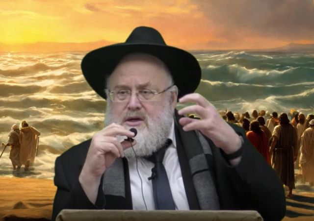 קריעת ים סוף זה לראות את הקב"ה בחוש!! הרב מנחם שטיין