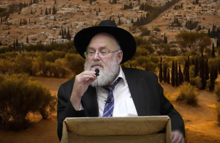 ארץ ישראל בהיבט האקטואלי של היום - הרב מנחם שטיין